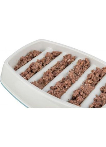 Миска Медленное кормление для кошек, 21х14 см, 250 мл (серая) (*) Trixie (322592080)