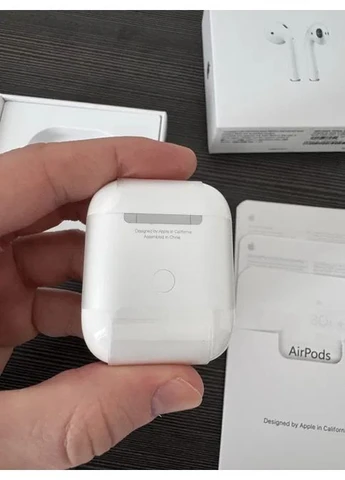 ‼️+ чохол в подарунок AirPods 2 / безпровідні навушники Apple (390502317)