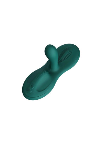 Sit on top смарт вібратор Flora Smart Vibrating Pad Turquoise Green 9 моторів для вагінальної стимуляції Zalo (322740191)