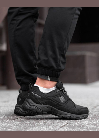 Черные зимние зимние кроссовки No Brand