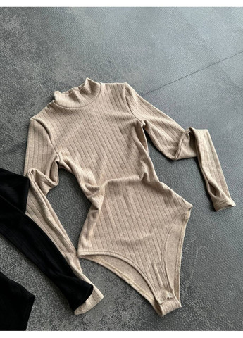 Теплый боди со стойкой из ангоры No Brand (363969504)