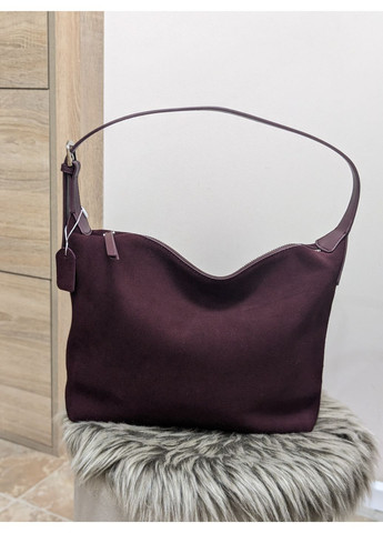 Сумка на плече із натуральної замші Vishnya (369446417)