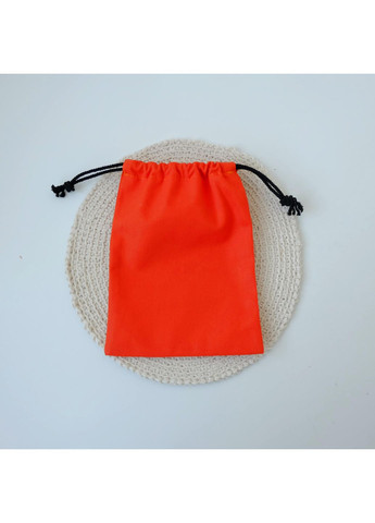 Эко мешочек саржа мешок для хранения упаковки 20х15 см оранжевый No Brand (360983941)