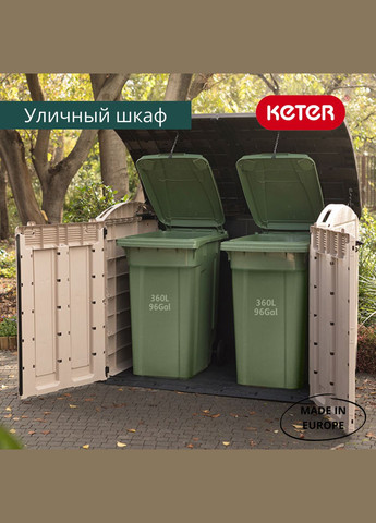 Ящик-шкаф садовый для хранения Store-It-Out Ultra 2000 л (17199414) Keter (334008961)