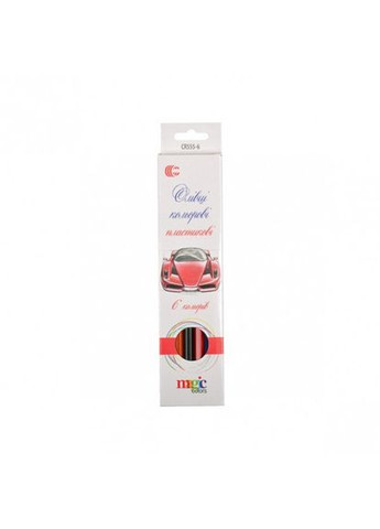 Олівці для малювання CR555-6 White Night "С", 6 кольорів Color-it (367969011)