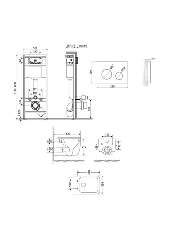 Інсталяції Qtap QT2533076EUQW46156 (337514884)