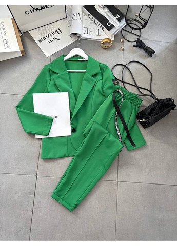 Костюм жіночий (піджак + брюки) — ЗАМІР В ОПИСІ DK/DL Мода без кордонів (370682780)