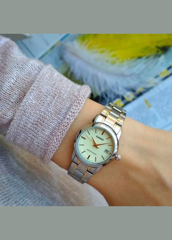 Наручные оригинальные часы LTPV002SG-9A - женские Casio (316716453)