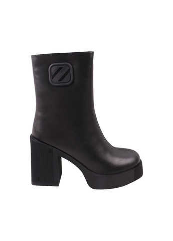 ботинки женские черные натуральная кожа Renzoni