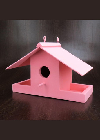 Кормушка со скворечником из дерева Стерх барби (КСЧ-000250) No Brand (328605935)