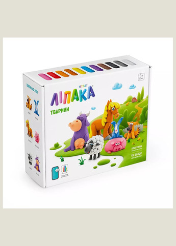 Пластилін Тварини (15012-UA01) ЛІПАКА (326805944)