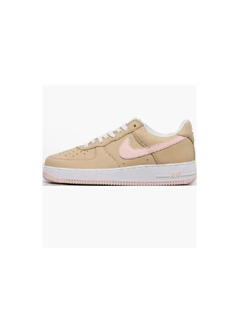 Бежеві кросівки чоловічі air force 1 low beige 845053-201 Nike