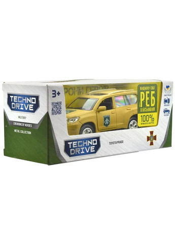 Автомодель Шеврони Героїв Toyota Prado Хартія (KM6188) TechnoDrive (346998960)