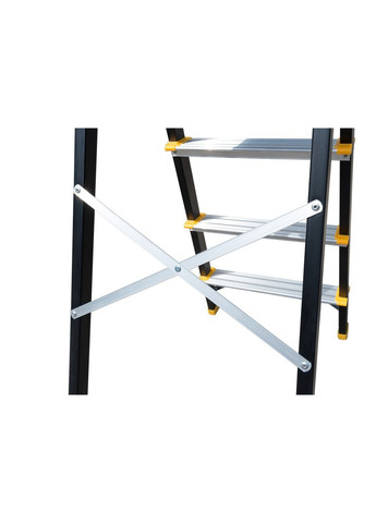 Драбина алюміній/сталь, 5 ступенів, h=1064 мм (79-1205) Mastertool (340909871)