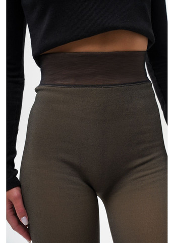 Теплые Лосины Капроновые Зимние Утепленные Флисом С Эффектом Голых Ножек Caramel Without (364864958)