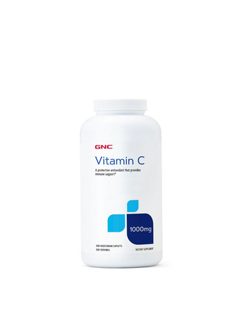 Витамины и минералы Vitamin C 1000 mg, 500 каплет GNC (293340493)