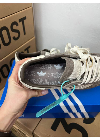 КРОССОВКИ ЖЕНСКИЕ ADIDAS SPEZIAL LIGHT BROWN АДИДАС СПЕЦИАЛ No Brand комбинированные демисезоны (367174482)