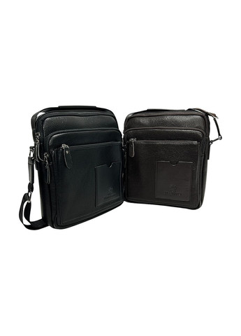 Мужская сумка из эко-кожи Bradford B8919-3 черная 24 x 28 x 5 No Brand (371681931)