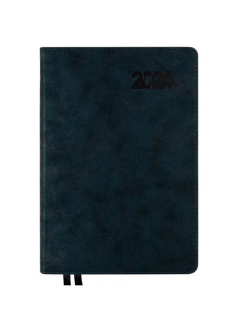 Дневник датированный 2024 год, А5 формата синий темный, Case интегральная обложка Leo Planner (281999564)