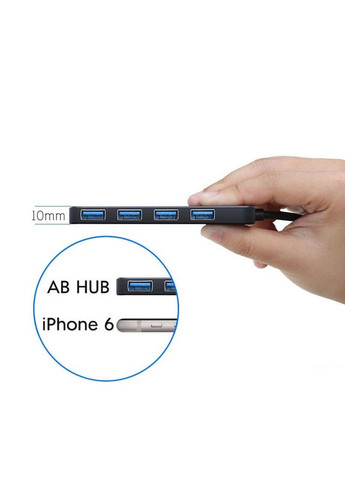 USB hub AB3-L46 на 4 порти USB 3.0 ( ) Acasis (322336862)