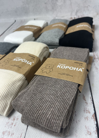 Колготки хлопчатобумажные детские Коричневый (1231-5) Корона (369842076)