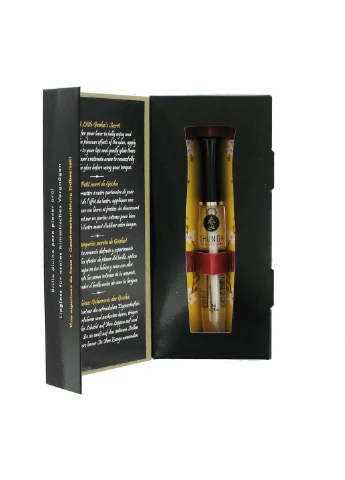 Стимулирующий блеск для губ LIPGLOSS - Sparkling Strawberry Wine (10 мл), эффект покалывания 11813 Shunga (391588742)