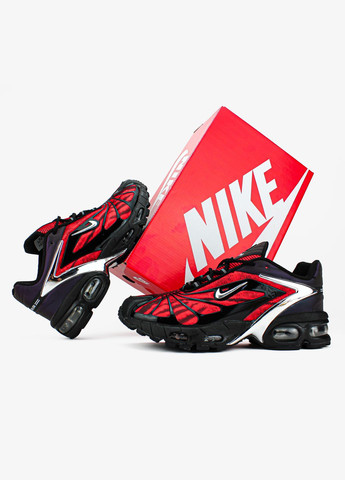 Червоні Осінні кросівки чоловічі nike air max tailwind 5 x skepta red black | найк аір макс теілвінд 5 х скепта червоні No Brand