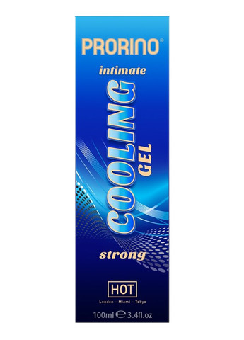 Интимный гель PRORINO Intimate Strong с эффектом охлаждения, 100 мл Hot (316090203)