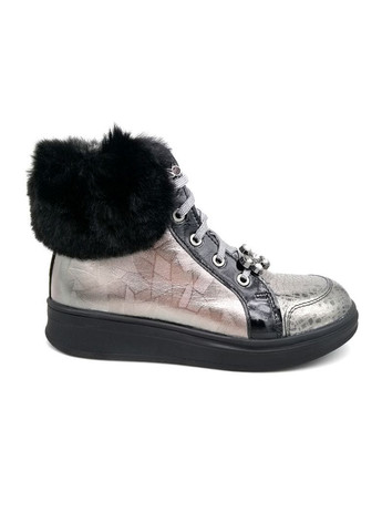 Черевики дитячі зимові сірі шкіряні. Розмір 34 (22,8см) Palaris (369144400)