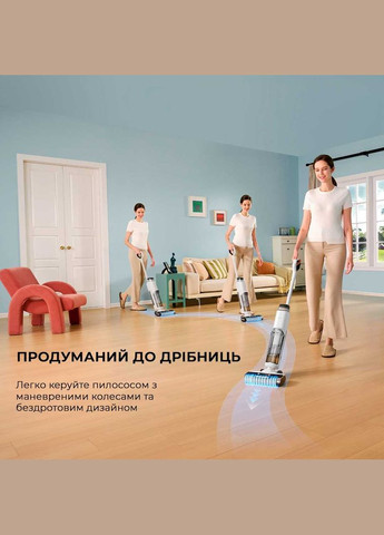 Аккумуляторный моющий пылесос K10 Pro (BVC-T8) Mova (341490145)