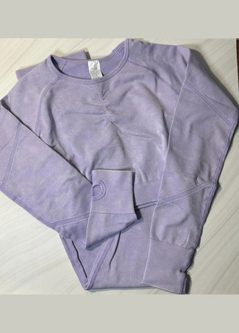 Комплект для фітнесу (спортивний костюм) з імітацією джинсу, рашгард і легінси No Brand (321996487)