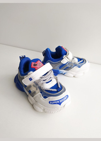 Синие детские кроссовки 21 г 13,5 см синий артикул к170 Kimbo-O