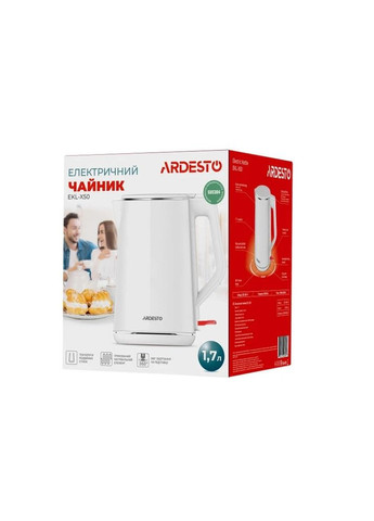 Электрочайник EKL-X50 белый Ardesto (337324892)