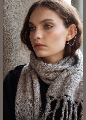 Серебряная серьга с кафе (4996) IRIJ (331016762)