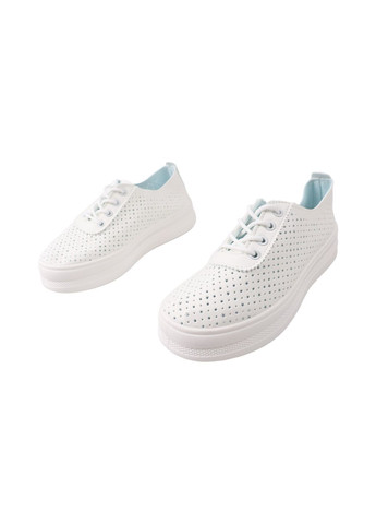 Білі кеди жіночі білі на платформі Fashion 191-25LTSP