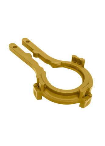 Открывашка для банок ключ съемник для открывания и закрывания винтовых крышек твист (66, 82, 89, 100 мм) желтый Kitchette (371652185)