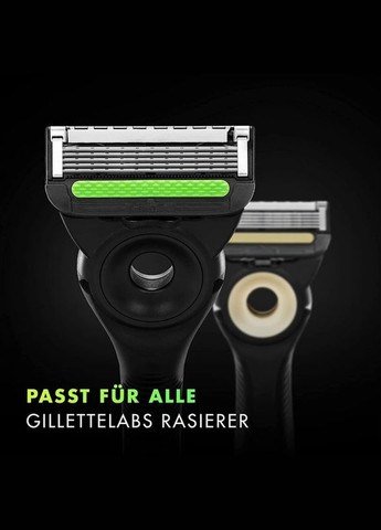 Станок для бритья мужской (бритва) с подставкой на стену silver Gillette labs (322931818)