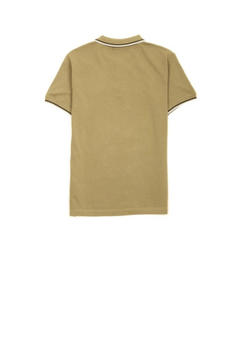 Светло-бежевая футболка-поло итальянского бренда для мужчин Sorbino