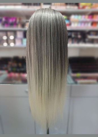 Голова-манекен зі штучним волоссям гофре термо GLV-YAX4, довжина 60-70 см YRE (337171834)