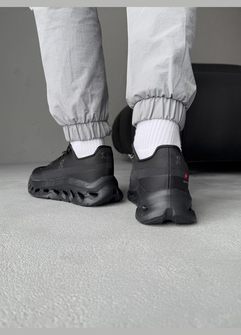 Чорні Осінні кросівки чоловічі loewe x cloudtilt total black | лоеве чорні No Brand