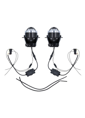 Противотуманные светодиодные линзы FL9+ 3000K Qray (333193348)