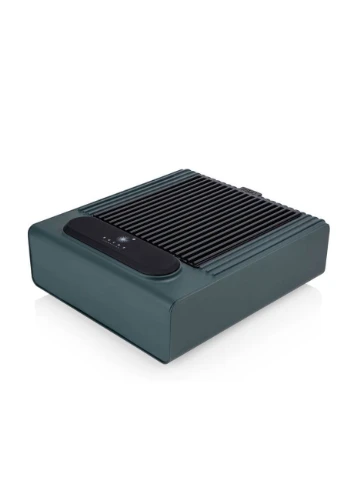 Вытяжка для маникюра Cyclone V1 с НЕРА-фильтром, 100W, цвет зеленый BUCOS (336183895)