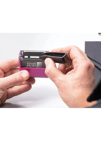 Наборный штамп на четыре строчки на английском, французском и испанском языке Trodat (365593475)