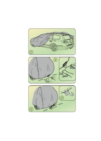 Тент на універсал і хетчбек ХL 455-485 см Optimal Garage 5-4317-241-2092 Kegel (390496621)