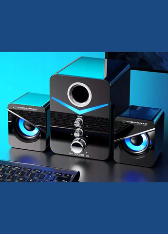 Колонки для ПК 2.1 с сабвуфером (Польша) Esperanza (338854727)