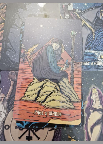 Карты Таро Темных отображений Dark Reflection глянец 80 карт No Brand (341325465)