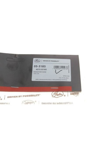 Патрубок радиатора (нижний) Peugeot 306 1.9D 98-11 05-3185 (opt-om) Gates (360492282)