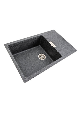 Гранітна мийка для кухні ROMA 7850 матова Графіт Valeso (358059808)