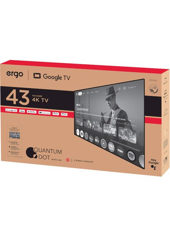 Телевизор QLED 43" 43JUQ85 Ergo (339080472)