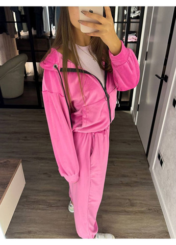 Женский спортивный костюм с велюром на флисе MonCher (363020935)